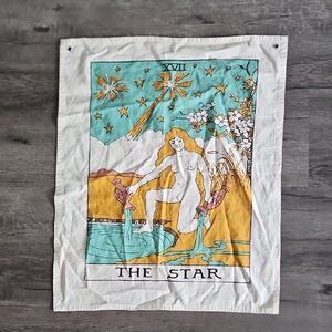 The Star Tarot Mini Tapestry